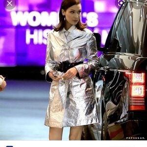 Silver Metallic Jacket